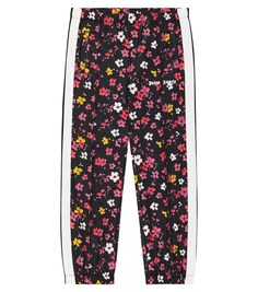 Спортивные брюки с цветочным принтом Palm Angels, разноцветный
