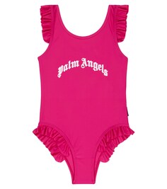 Купальник с логотипом Palm Angels, розовый