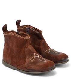Кожаные ботинки Scamosciato Hunter PèPè, коричневый