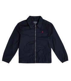Куртка Bayport из хлопкового поплина Polo Ralph Lauren, синий