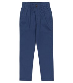 Хлопковые брюки Polo Ralph Lauren, синий