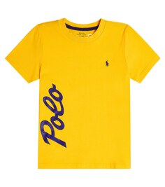 Рубашка поло из хлопка Polo Ralph Lauren, желтый
