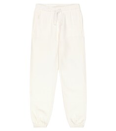 Спортивные штаны из смесового хлопка Polo Ralph Lauren, белый