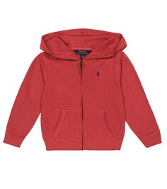 Худи из смесового хлопка Polo Ralph Lauren, красный