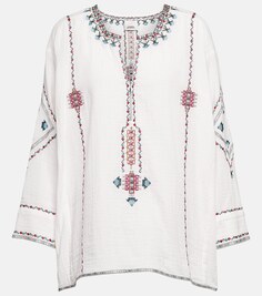 Блузка Clarisa с вышивкой ISABEL MARANT, разноцветный