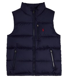 Стеганый жилет Polo Ralph Lauren, синий