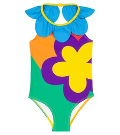 Цветочный купальник Stella McCartney Kids, разноцветный