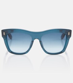 Солнцезащитные очки в квадратной оправе Gordon Jacques Marie Mage, синий
