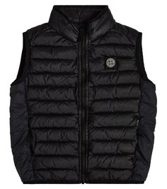 Жилет Stone Island Junior, черный