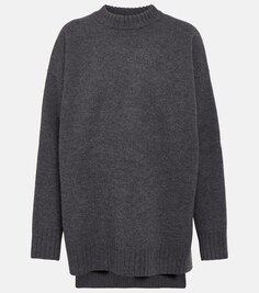 Шерстяной свитер JIL SANDER, серый