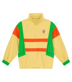 Хлопковая куртка Carp с цветными блоками The Animals Observatory, разноцветный
