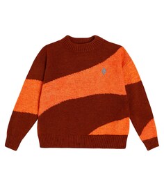 Вязаный свитер Bull с цветными блоками The Animals Observatory, разноцветный