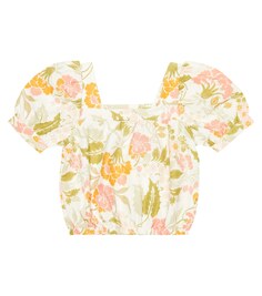 Блузка Rafaella с цветочным принтом The New Society, разноцветный