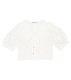 Блузка Antonella с вышивкой The New Society, белый