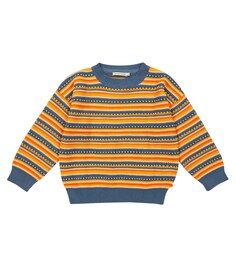 Полосатый свитер Marco The New Society, разноцветный