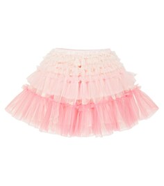Мини-юбка из тюля Glam Rock Tutu Du Monde, розовый