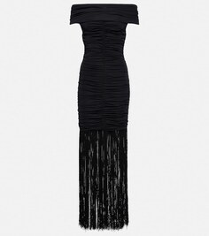 Платье макси Jacinta KHAITE, черный