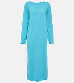 Кашемировое платье миди Tarin LISA YANG, синий