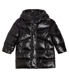 Пуховое пальто Aliquippa Woolrich, черный