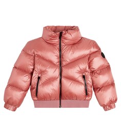 Пуховик Woolrich, розовый