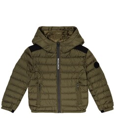 Пуховик Sundance с капюшоном Woolrich, зеленый