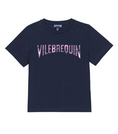 Хлопковая футболка с принтом Tomy Vilebrequin, разноцветный