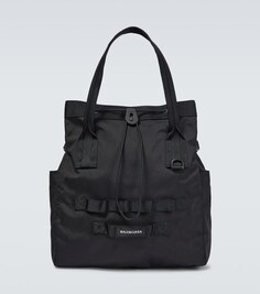 Армейская сумка-тоут среднего размера Balenciaga, черный