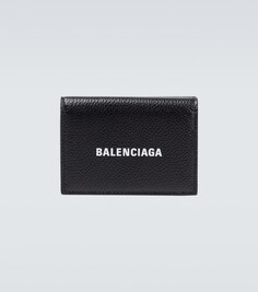 Кошелек наличными из кожи Balenciaga, черный