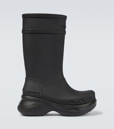 Ботинки Crocs Balenciaga, черный