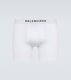 Трусы-боксеры с логотипом Balenciaga, черный