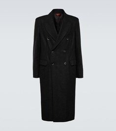 Пальто Maran из смесовой шерсти Barena Venezia, черный