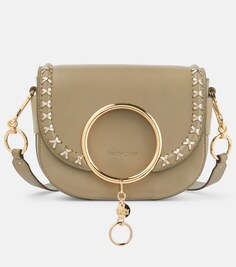 Сумка через плечо Mara из кожи See By Chloé, зеленый