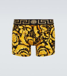 Боксеры Barocco из смесового хлопка Versace, желтый