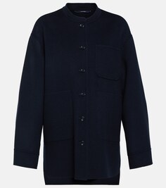 Куртка из натуральной шерсти Costanza &apos;S MAX MARA, синий