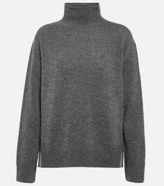 Кашемировый свитер с высоким воротником &apos;S MAX MARA, серый
