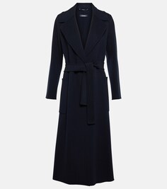 Шерстяное пальто Paolore &apos;S MAX MARA, черный