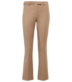 Укороченные брюки Umanita со средней посадкой &apos;S MAX MARA, коричневый