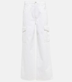Джинсовые брюки карго Minka AGOLDE, белый