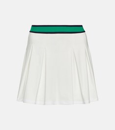 Плиссированная теннисная юбка Topspin Lucinda THE UPSIDE, белый