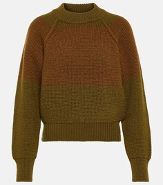 Шерстяной свитер TOD&apos;S, коричневый Tod’S