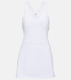 Мини-платье Airbrush Real ALO YOGA, белый
