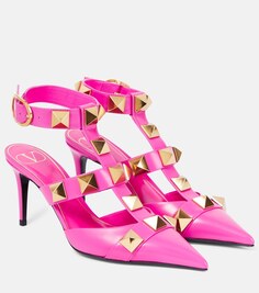 Туфли-лодочки Roman Stud Valentino Garavani, розовый