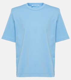 Хлопковая футболка WARDROBE.NYC, синий