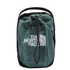 Сумка через плечо the north face bozer, зеленый и черный