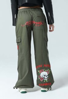 Брюки с карманами Ed Hardy Ed Hardy