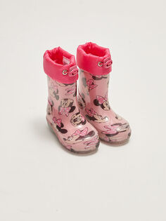 Эластичные резиновые сапоги для девочек на шнуровке Minnie Mouse Licensed LCW Steps