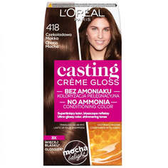 L&apos;Oreal Paris Краска для волос Casting Creme Gloss 418 Шоколад Мокко L'Oreal