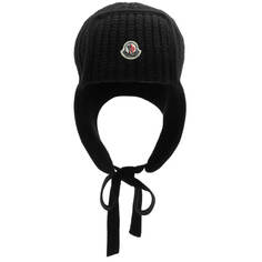 Шапка Moncler Pull On Knitted, черный