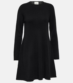 Кашемировое мини-платье Didi LISA YANG, черный