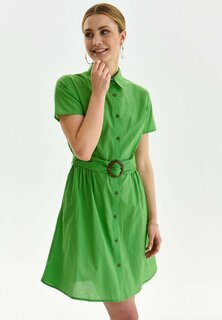 Платье-рубашка Drywash, зеленый